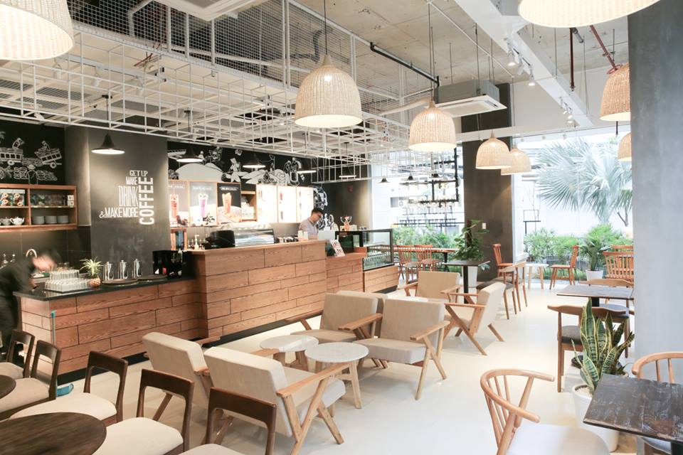 Thiết kế , cải tạo nhà mặt bằng thành quán Café sang trọng